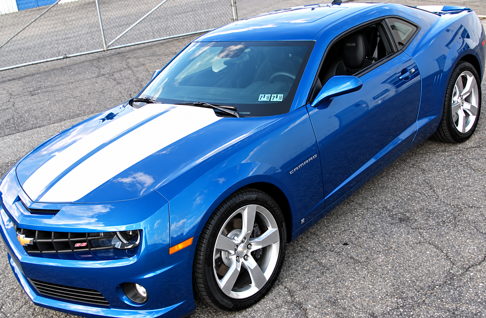 Factory Style Rally Stripe Kit Hood Trunk Vinyl Decal Sticker for Chevrolet Camaro 2010-2013