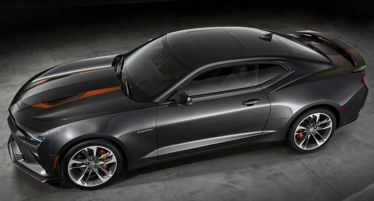 2010 & Up Chevrolet Camaro 50th Anniversary Style Rally Stripe Kit Vinyl Decals Stickers
