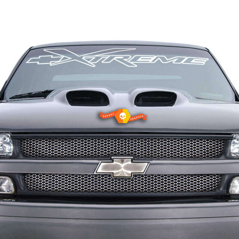 1950-2017 Xtreme S10 Pickup Windshield Body Decal Sticker New Custom 1PC Tahoe Suburban Avalanche Z71
