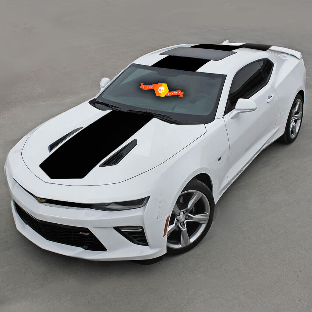 Full Top Side Strip Vinyl Decal for Chevrolet Camaro 2016-2018