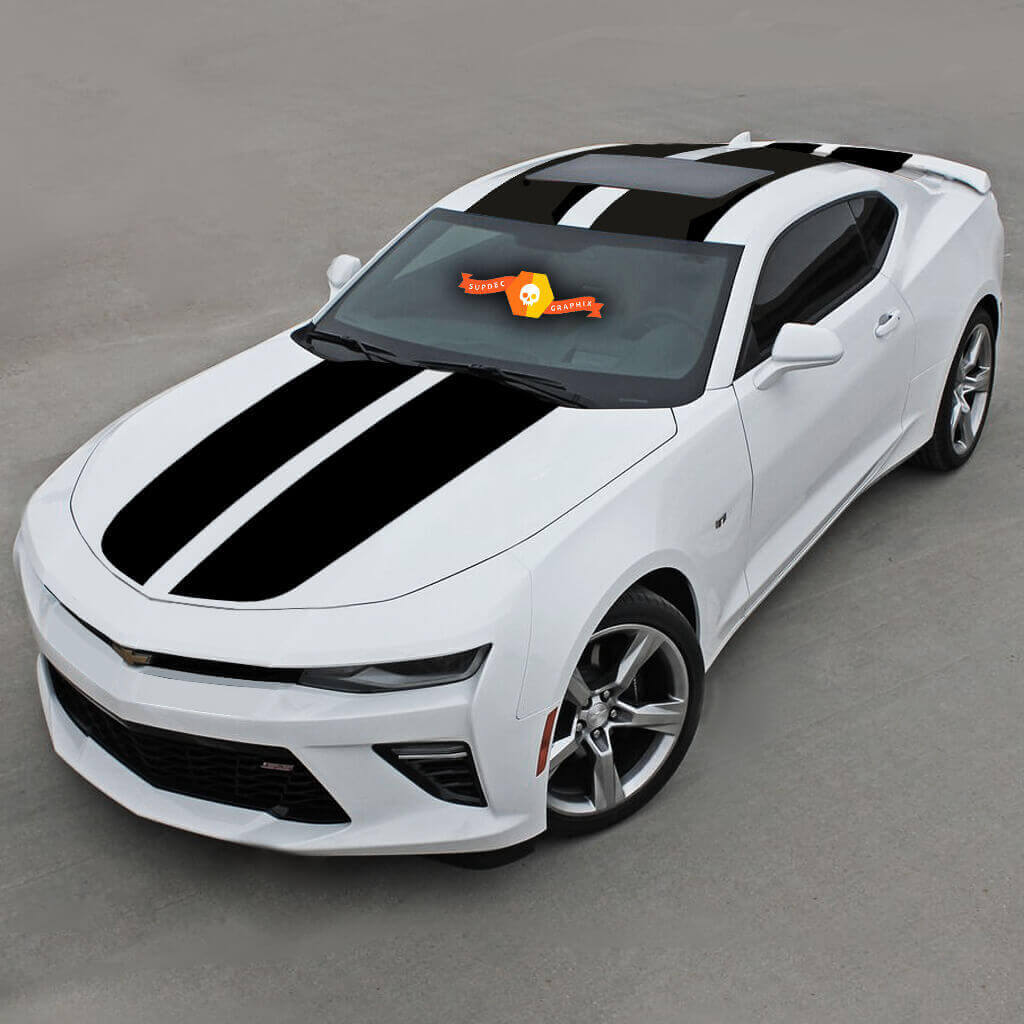 Chevrolet Camaro 2016 -2018 Over The Top Racing Double Vinyl Stripes
