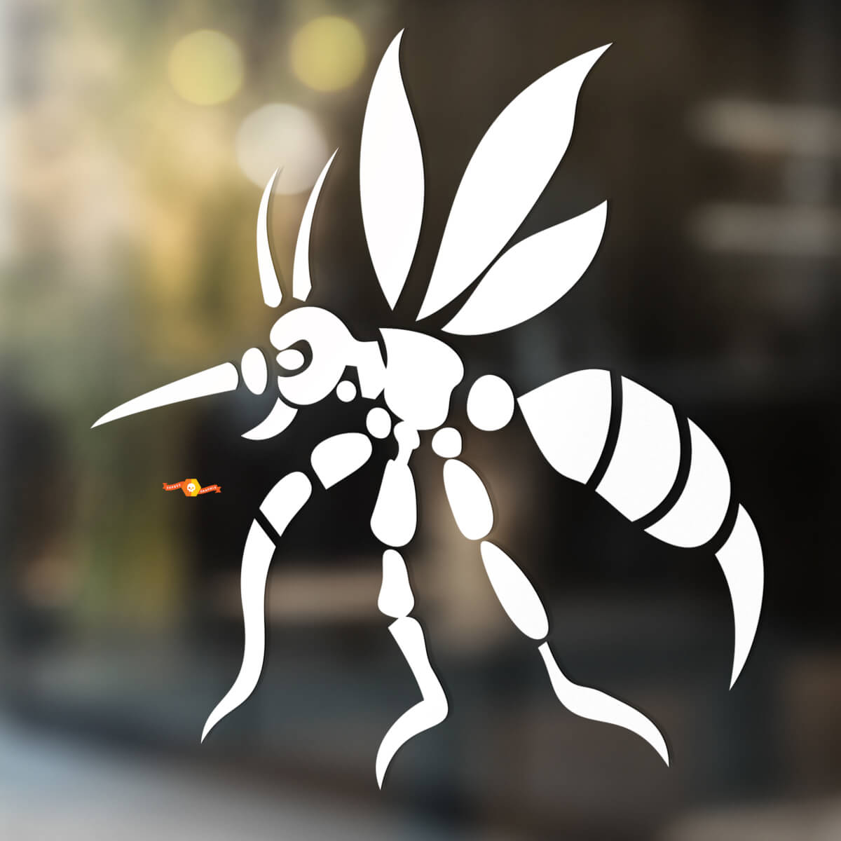 Gnat mosquito Vinyl Art Wall  Window Bathroom Sticker Decal #3