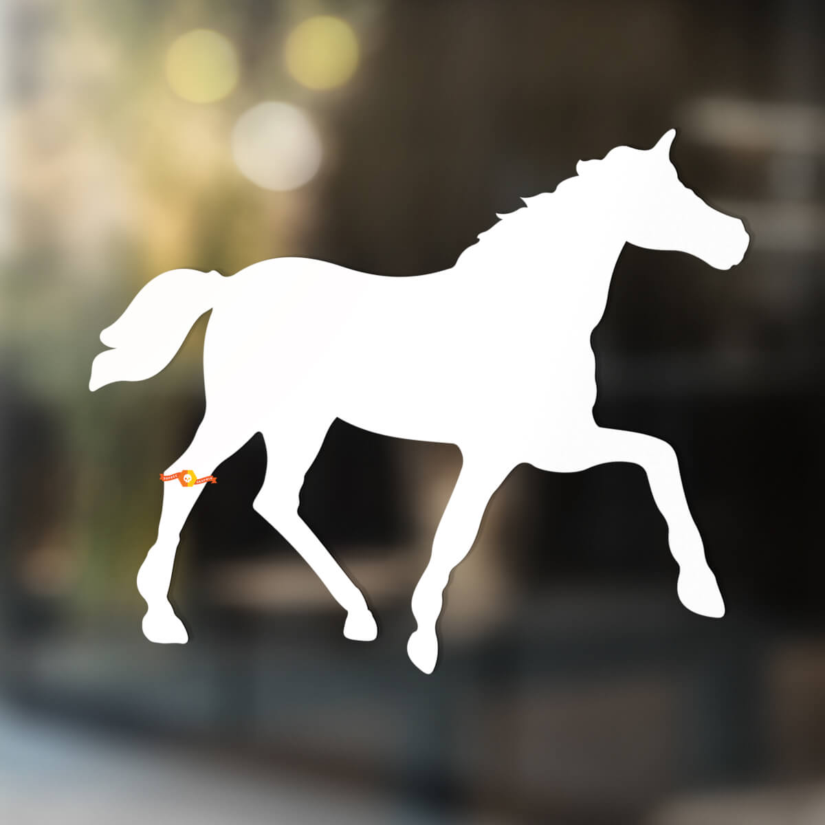 Horse Vinyl Art Wall  Window Bathroom Sticker Decal #1
