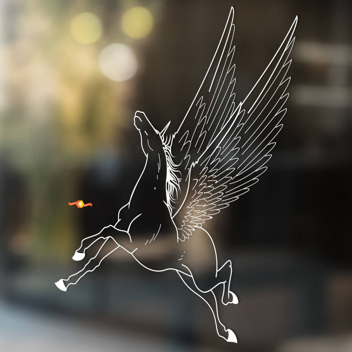 Horse Vinyl Art Wall  Window Bathroom Sticker Decal #8