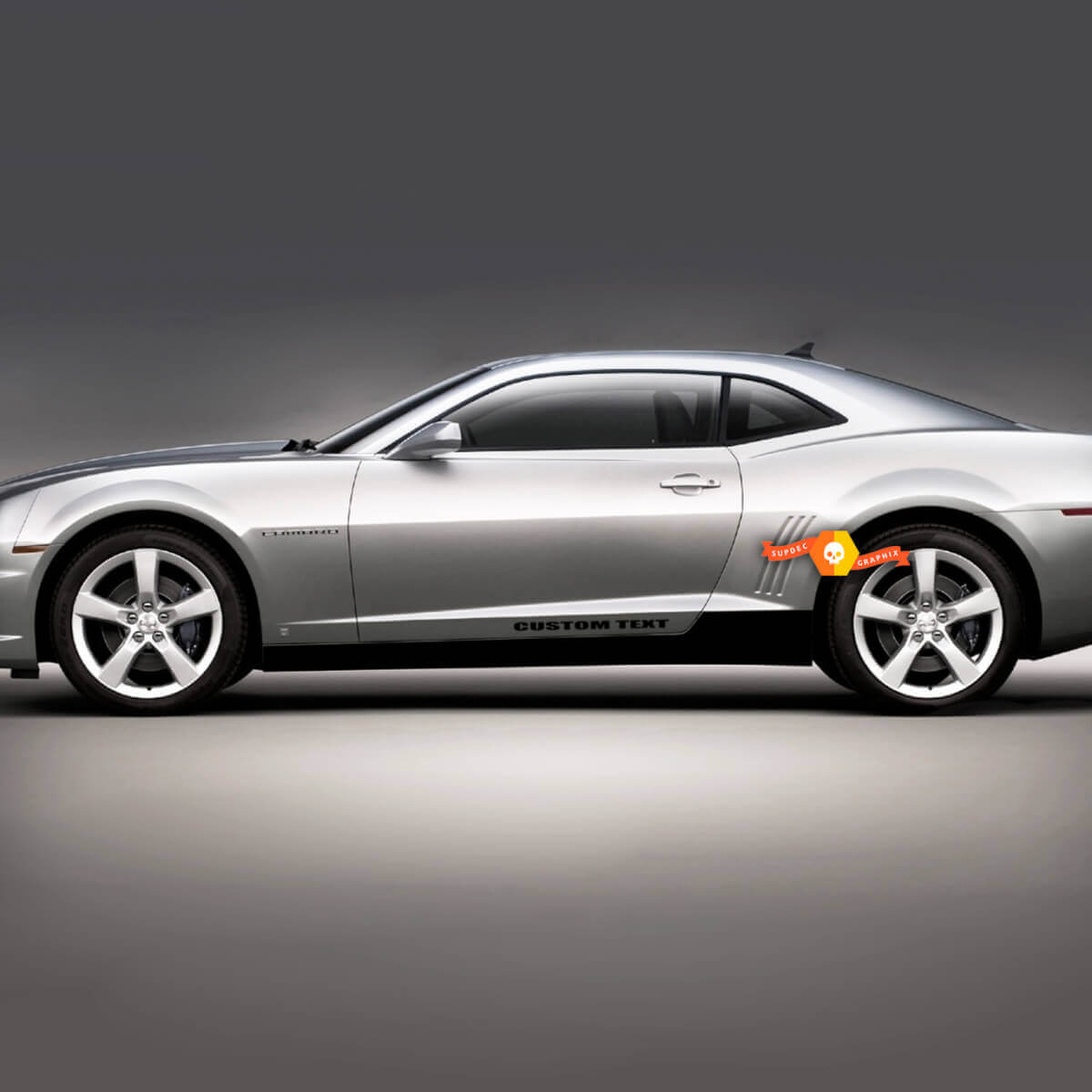 Lower Rocker Panel Wrap Sticker Decal for Chevrolet Camaro 2010-2015
