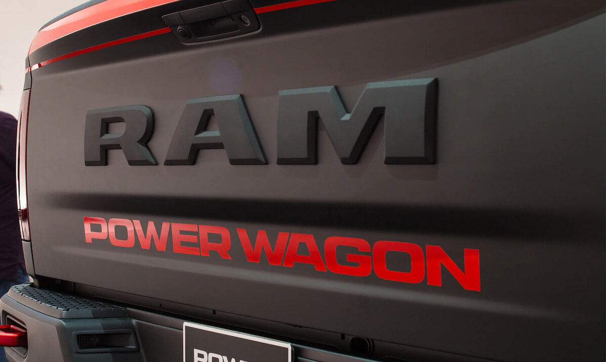 Power Wagon Tailgate Vinyl Decal for Dodge Ram 1500 2010-2018