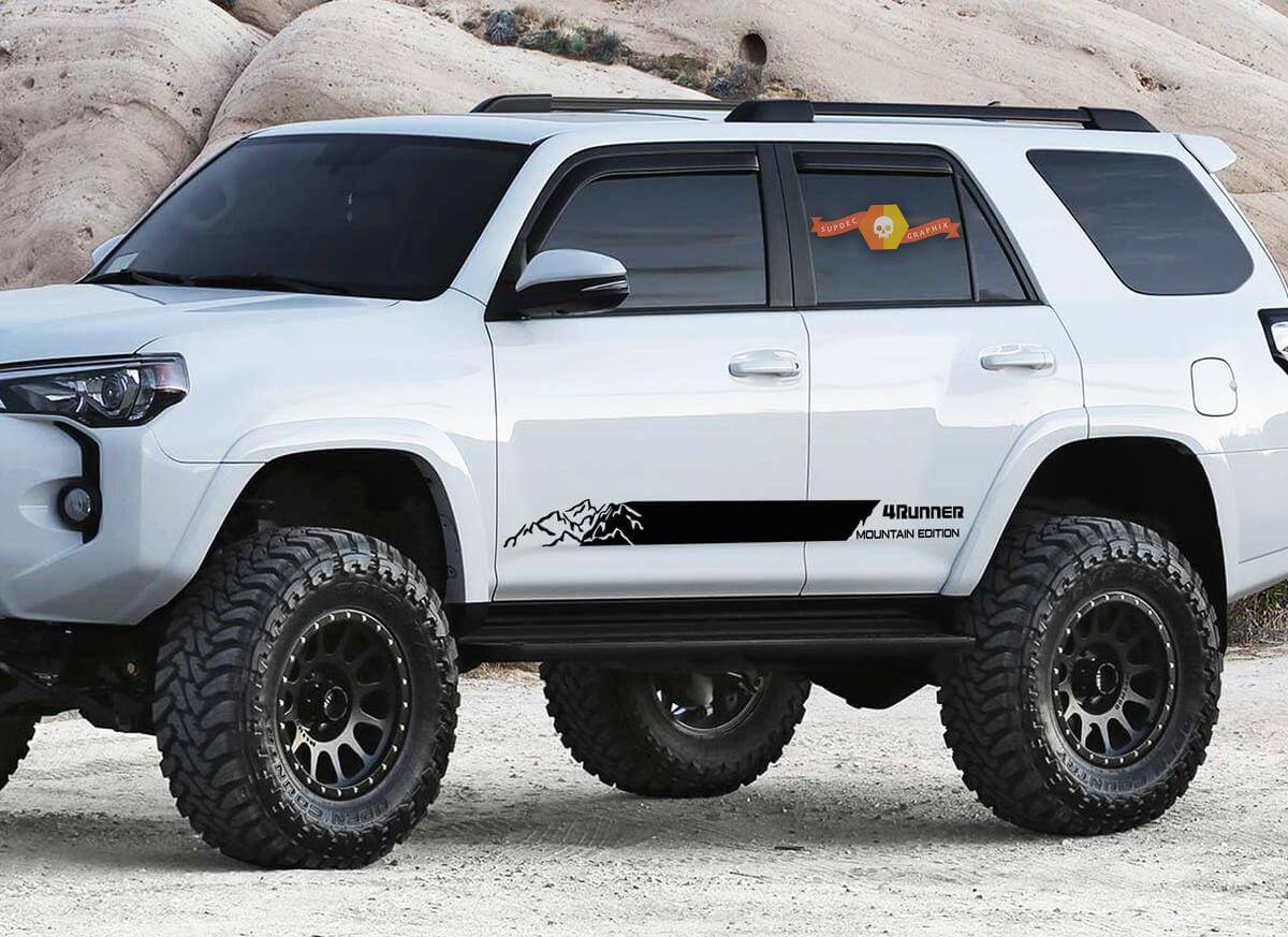 Mountain Edition Side Stripes Vinyl Decal Kit for Toyota 4Runner