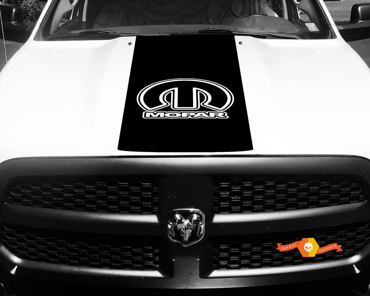 Dodge Ram 1500 2500 3500 Vinyl Racing Stripe RAM Dodge Hood Decals Stickers #22
