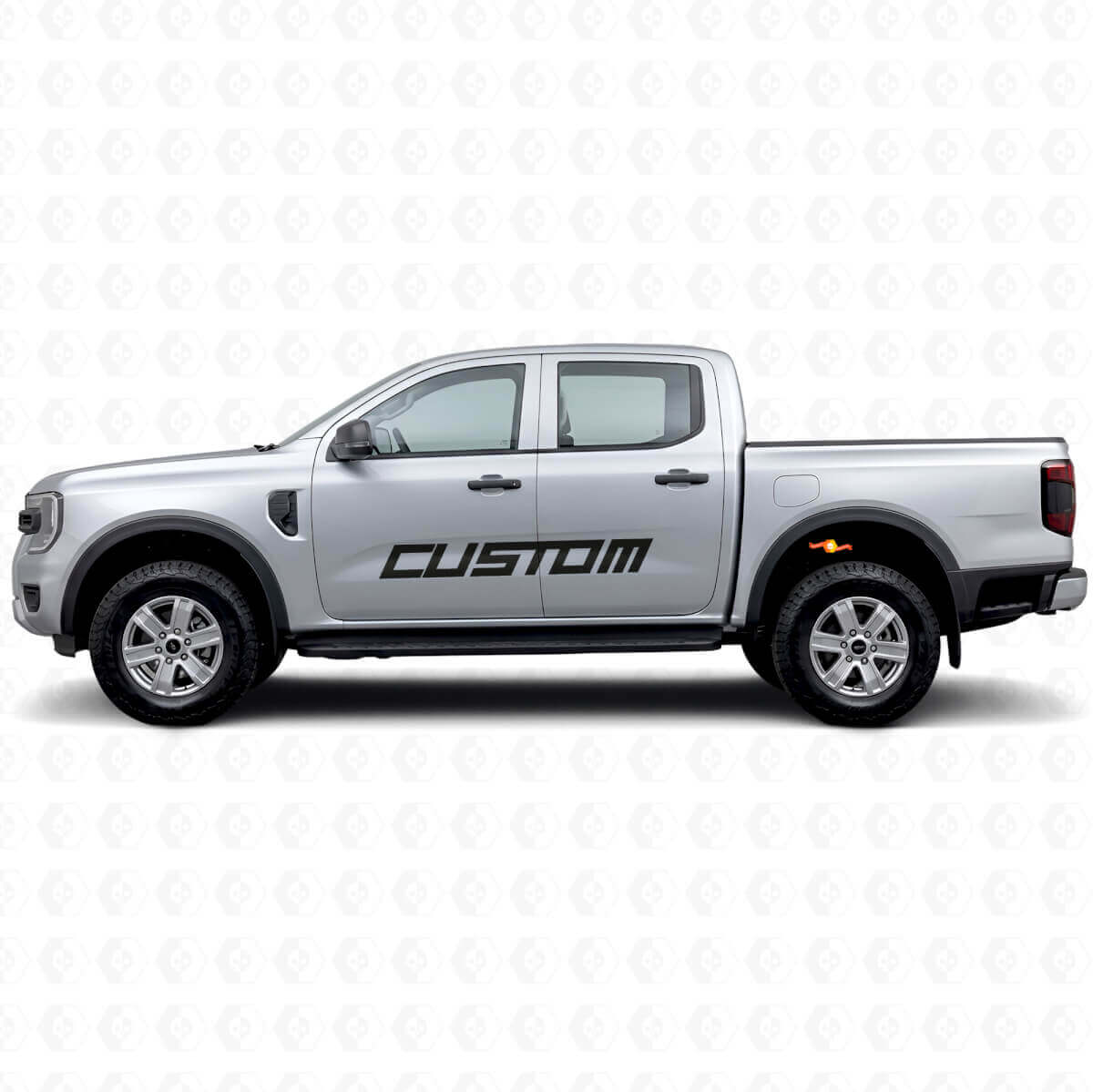 Custom Lettering Door Vinyl Decals Kit for Musclecar Ranger Wildtrak 2016-2018