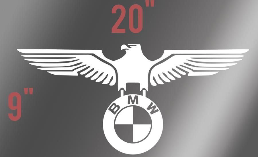 BMW Eagle German car rear window vinyl stickers decals for M3 M5 M6 e36 all
