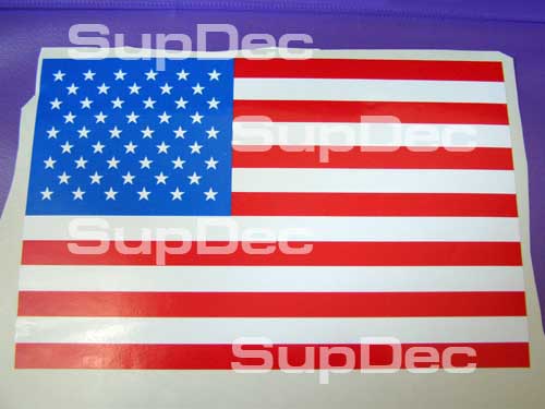 American USA Flag Car Window Sticker Decals