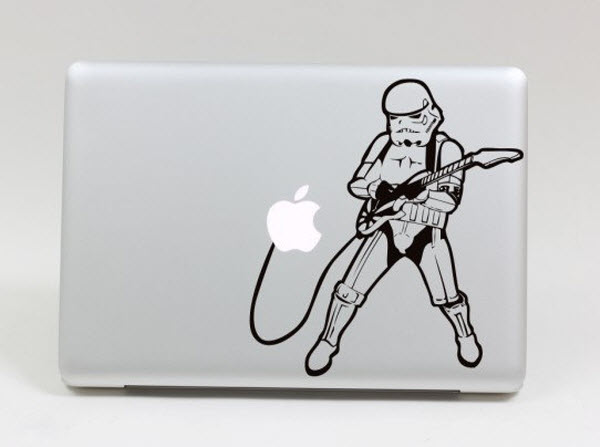 Music lover Imperial Stormtroopers stars wars MacBook Decal Stic