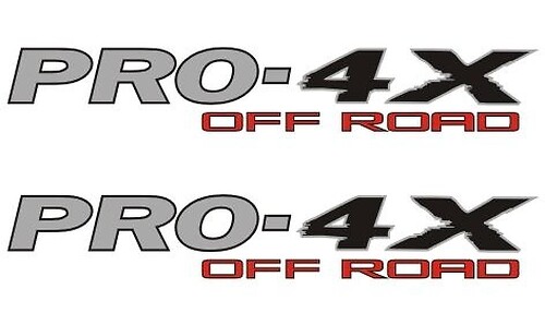 PRO-4X Off Road Side Vinyl Decals Pair for Nissan Titan