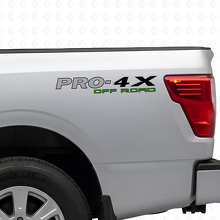 PRO-4X Off Road Side Vinyl Decals Pair for Nissan Titan_3