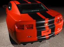 2010 - 2020 Chevy Camaro Tapered Double Rally Racing Stripes Sticker Decal 2012 2011 SS V6 1
 2