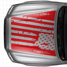 TRD Style USA Flag Hood Vinyl Decal For Toyota Tacoma 2016-21 _4