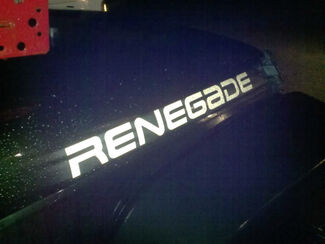 2 Renegade Jeep Wrangler Rubicon CJ TJ YJ JK XJ Sticker Decal#3