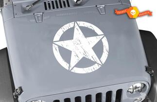 Jeep Wrangler Oscar Mike Oscarmike military STAR kit 8 DECALS