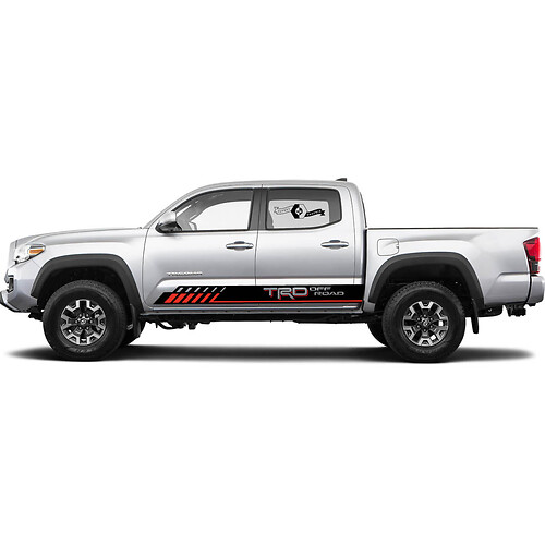 Toyota Tacoma Dash Side TRD Off Road Sport Pro Lines Side Vinyl Decal Sticker Graphics Rocker Panel
