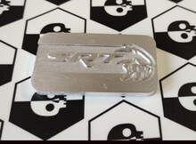 SRT Supercharger Jeep Trackhawk Metal Aluminum Badge Nameplate Emblem 68227674AB
 2