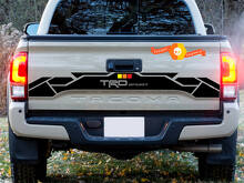 TRD Style Tailgate Vinyl Decal Sticker for Toyota Tacoma_2