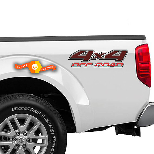 4x4 Off Road Ute Bed Decal Vinyl Sticker 4
