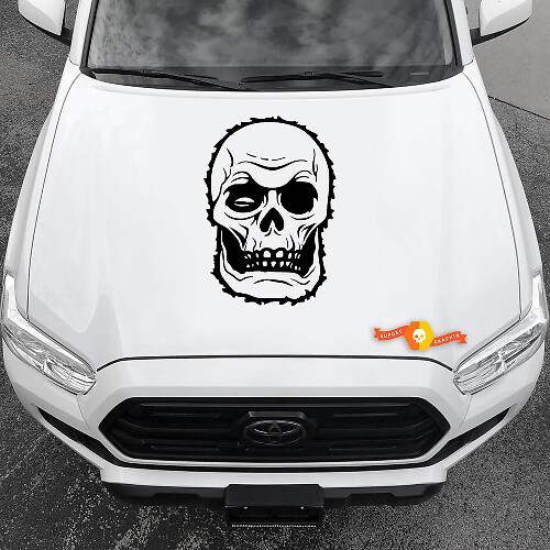 Vinyl Decals Graphic Stickers Car  hood New Skull Dracula 2022
