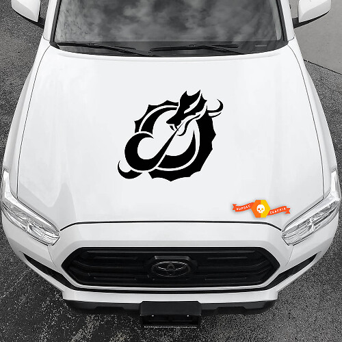Vinyl Decals Graphic Stickers Car  hood New Dragons abstract 2022 - 7
