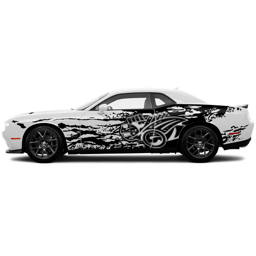 Super Bee Side Vinyl Decal Sticker for Dodge Challenger
