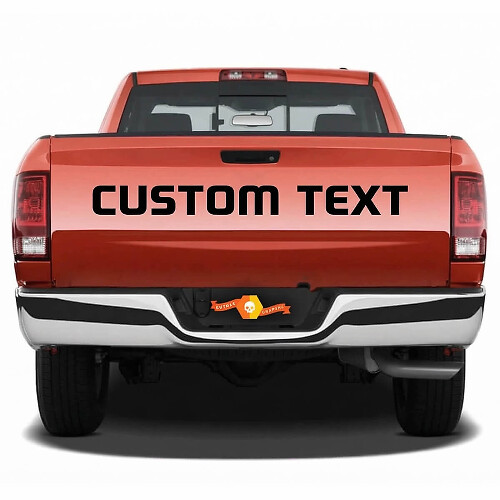 Lettring Truck Vinyl Decal Stickers for Dodge Ram Power Wagon