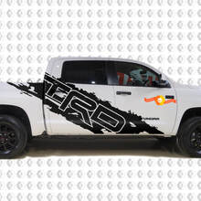 Toyota Tundra Custom Side Sticker Decal Truck Wrap Splash - TRD SIDE
 2