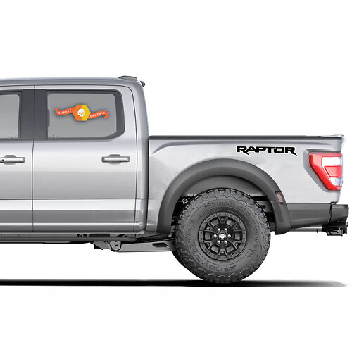 2022 F-150 RAPTOR and Other Years Side Bed Decal Sticker Vinyl Graphics

