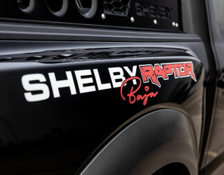 Pair Ford F-150 Raptor Shelby Baja Edition side bed rear fender graphics decal sticker
