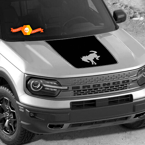 Sticker Kit for Bonnet Vinyl Decal Graphic 2 for Ford Bronco 2021-2022
