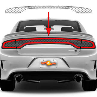 Dodge Charger SRT Hellcat Widebody Tail Light Honeycomb New Vinyl Decal Sticker Graphics
