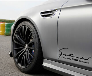 2 Sports Mind Powered by BMW Motorsport Decal sticker#2
