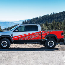 TRX Style Custom Side Vinyl Decal Set for Dodge Ram 1500 Rebel/TRX_3
