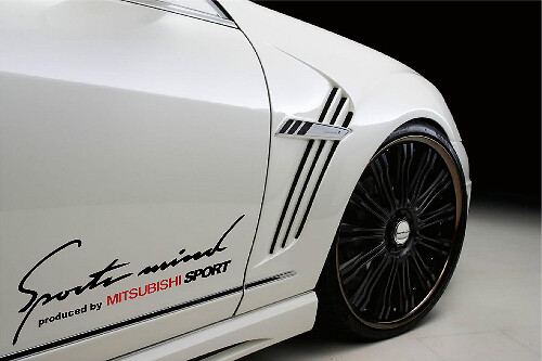 2 Sports Mind Produced by MITSUBISHI SPORT Decal sticker
