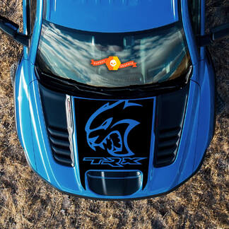 New Dodge Ram TRX Hellcat hood  Ram Head Logo Truck Vinyl Decal Graphic

