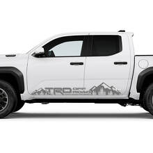 TRD off Road Mountains Side Rocker Panel Decals Stickers for Toyota Tacoma
 2
