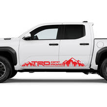 TRD off Road Mountains Side Rocker Panel Decals Stickers for Toyota Tacoma
 3