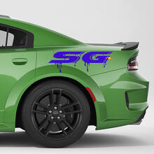 SG Paint Drips Graphics Vinyl Decal Sticker For Dodge Charger & Challenger 3