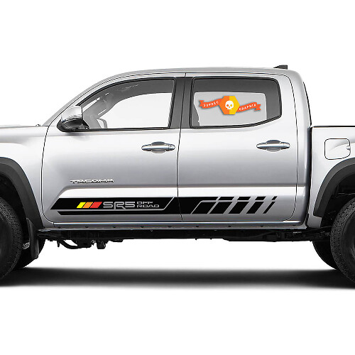 SR5 Off Road Stripes Side Door Vinyl Decal Sticker for Toyota Tacoma