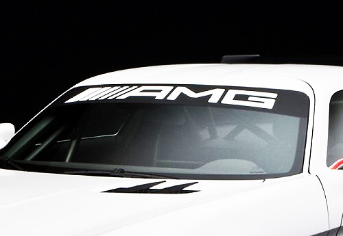 AMG Mercedes Benz Windshield ML350 C250 GL550 decal sticker
