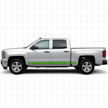 Topographic Band Door & Rocker Panel Vinyl Stripes for Chevrolet Silverado 1500 K2XX 2014-2019_6