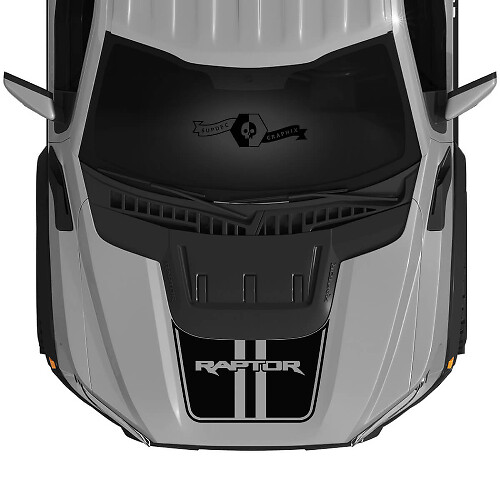 Double Hood Stripes Vinyl Decal Kit for Musclecar F-150 2022+