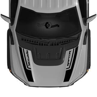 New Ford Raptor 2023 F150 SVT Hood Logo Vinyl Decals Graphics Vinyl Stickers kit stripe 2022+
