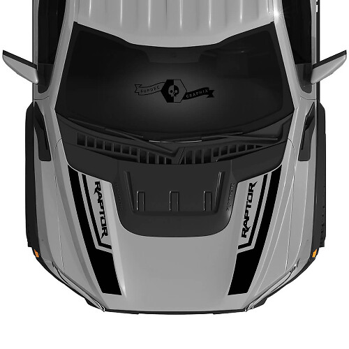 SVT Style Hood Logo Stripe Vinyl Decal Kit for Musclecar F-150 2022+