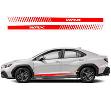 Pair Rocker Panel Side Skirt Vinyl Body Car Stripe Racing Vinyl Decal Sticker fit Suba WRX Impreza
 3