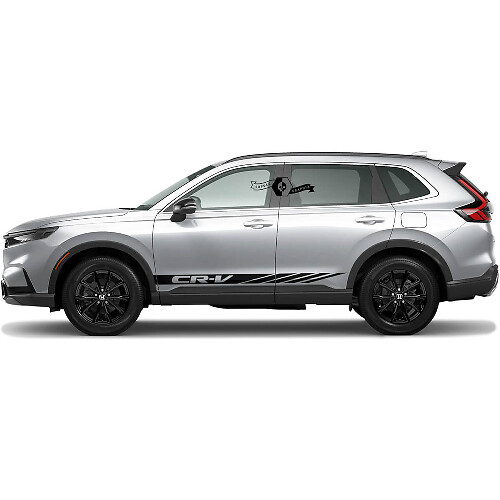 Accent Stripes & CR-V Logo Side Vinyl Decal Sticker for Honda CR-V 2020-2023